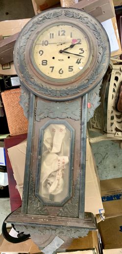 Vintage Antique Korean Clock Pre WW1