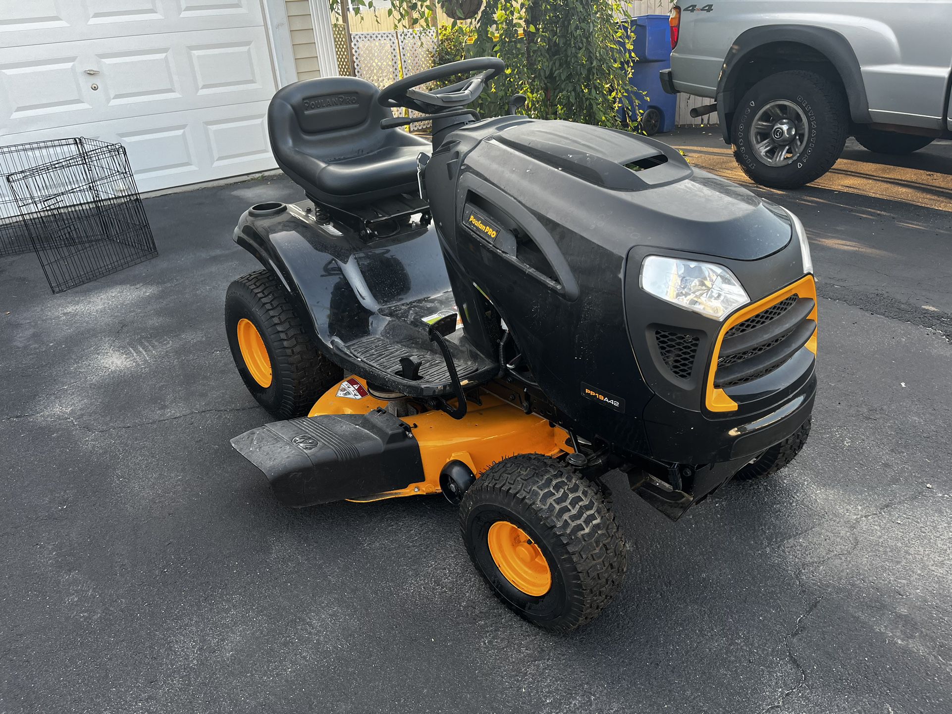 Rideable Lawn Mower 