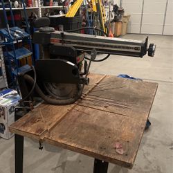 Sears Craftman 12 Inch Radial Arm Saw 