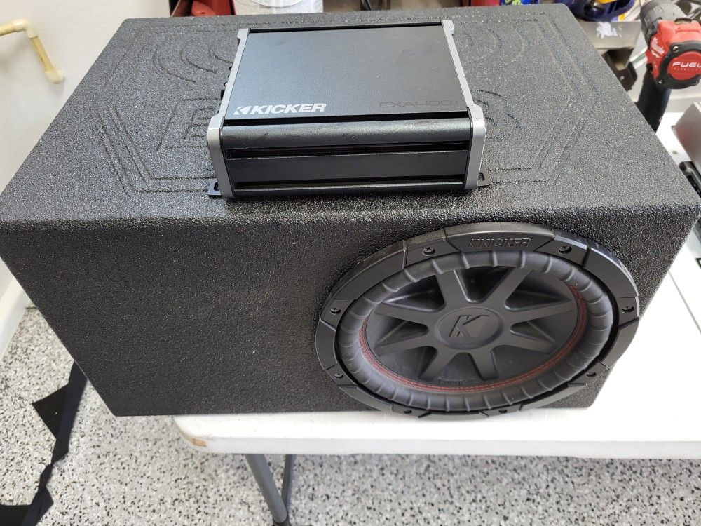 10" Kicker With Amp