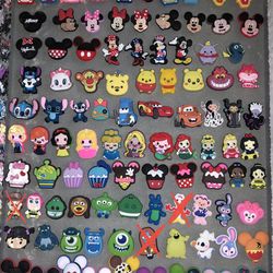 Disney Theme Croc Charms