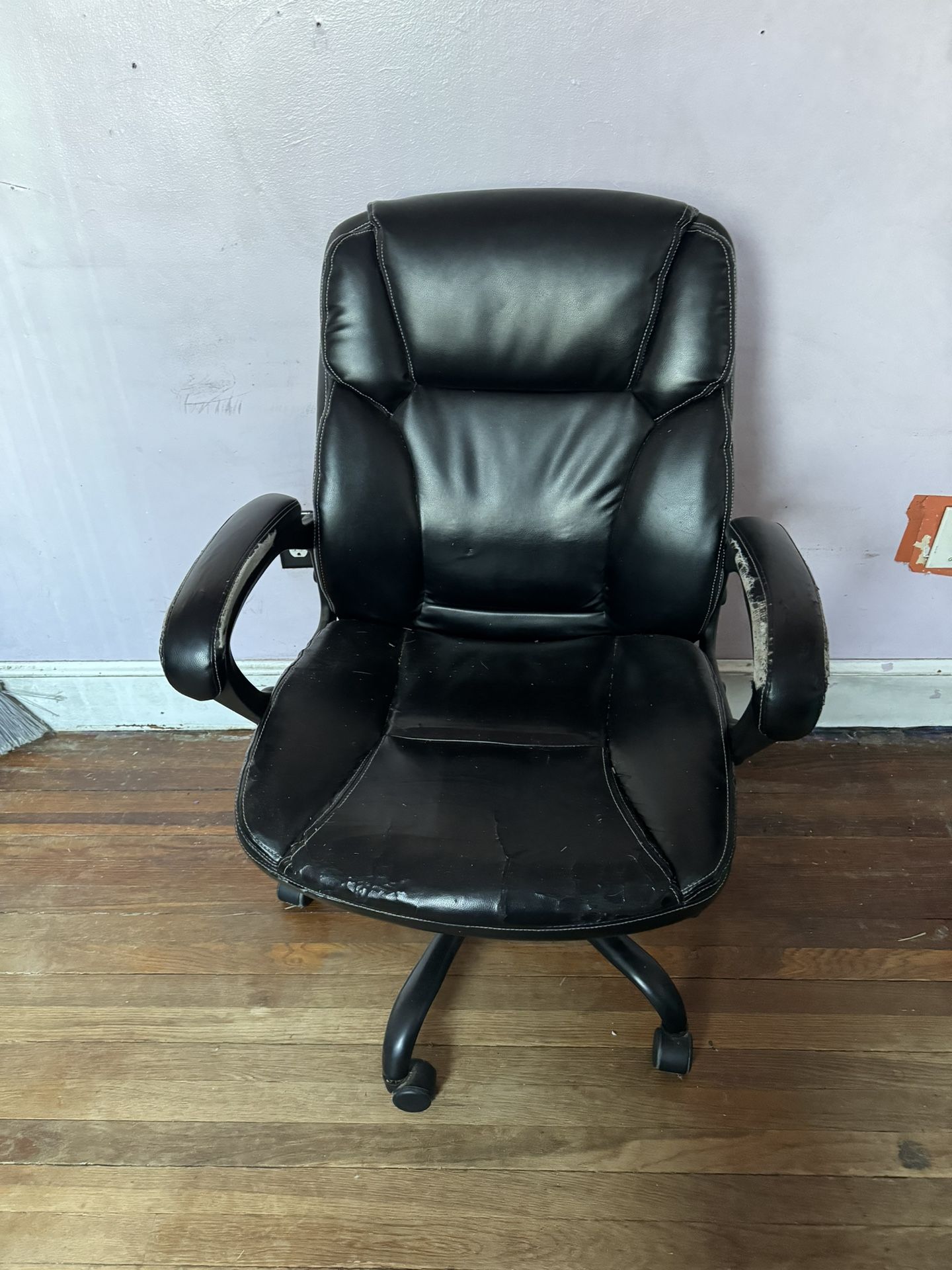 Beat Up Office Chair In Need Of Help