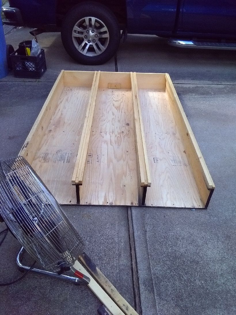 Wooden Heavy Duty 3 Draw Tool Cabinet For Pick-ups