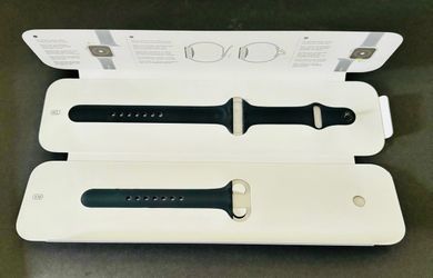 NEW Genuine Apple Watch Band Sport Band S/M M/L Midnight