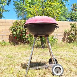 Portable charcoal grill
