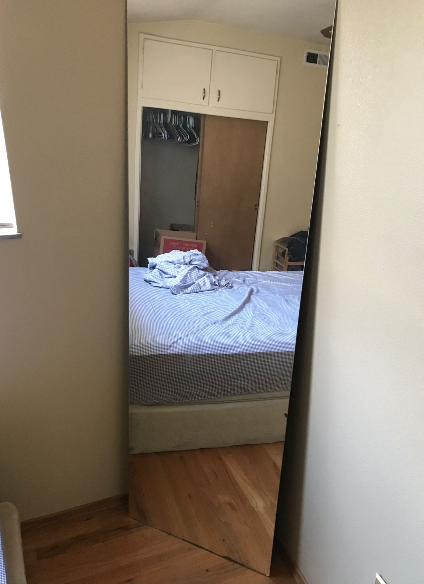 Nearly 6 ft tall standing mirror