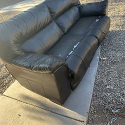 Leather Recliner 