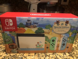 Nintendo Switch Original Animal Crossing Special Edition BRAND NEW
