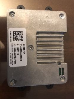 Chevy wireless charging module