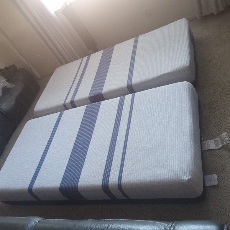 Twin XL Memory Foam Serta Mattresses