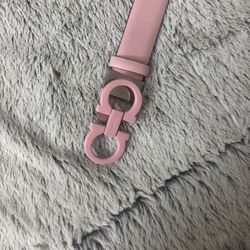 Ferraegamo Belt Brand New Light Pink 