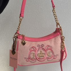 Juicy Couture Crown Rhinestone Bag: BRAND NEW