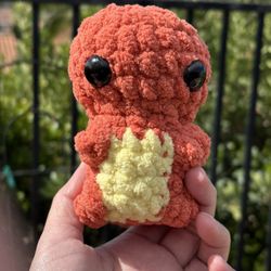 Pokémon Charmander 🔥 Handmade 🧶 Crochet 🧶 Plushie 