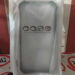 iPhone 12 Clear Jelly Phone Case With Screen Protector 