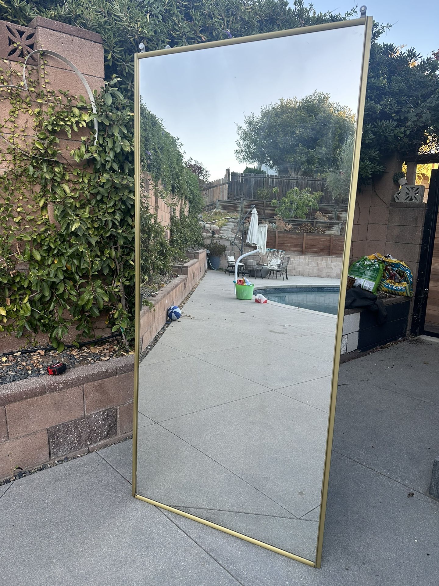 Set Of Two Mirror Closet Doors 78 x 36 Inches 