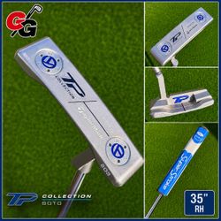 TaylorMade Golf TP Collection Soto 303 Putter | 35” | SuperStroke Tour 5.0 | RH