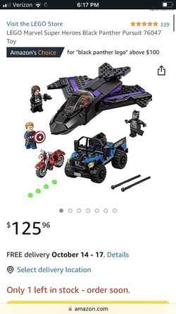 Black Panther Lego