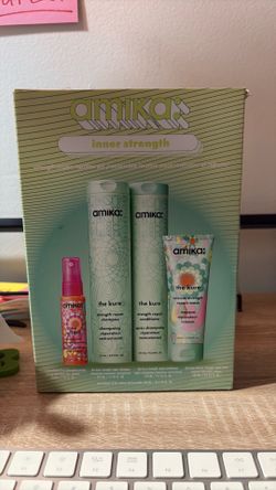 NEW Unopened amika Kure Bond Repair Hair Kit Set