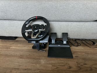 Hori RWA Racing Wheel and Pedals for PlayStation Xbox and PC
