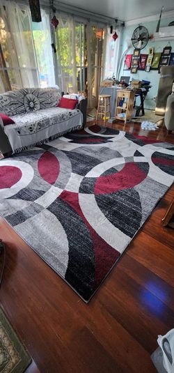 Huge Area Rug 10x8 Alpine Collection 