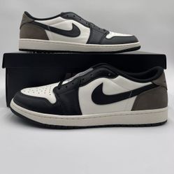 Nike Air Jordan 1 Low OG Mocha White Black  Men’s New