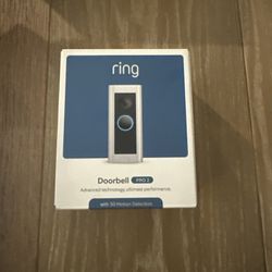 NEW RING DOORBELL PRO 2 WITH 3D MOTION DETECTION 23-008965-01 (22C)