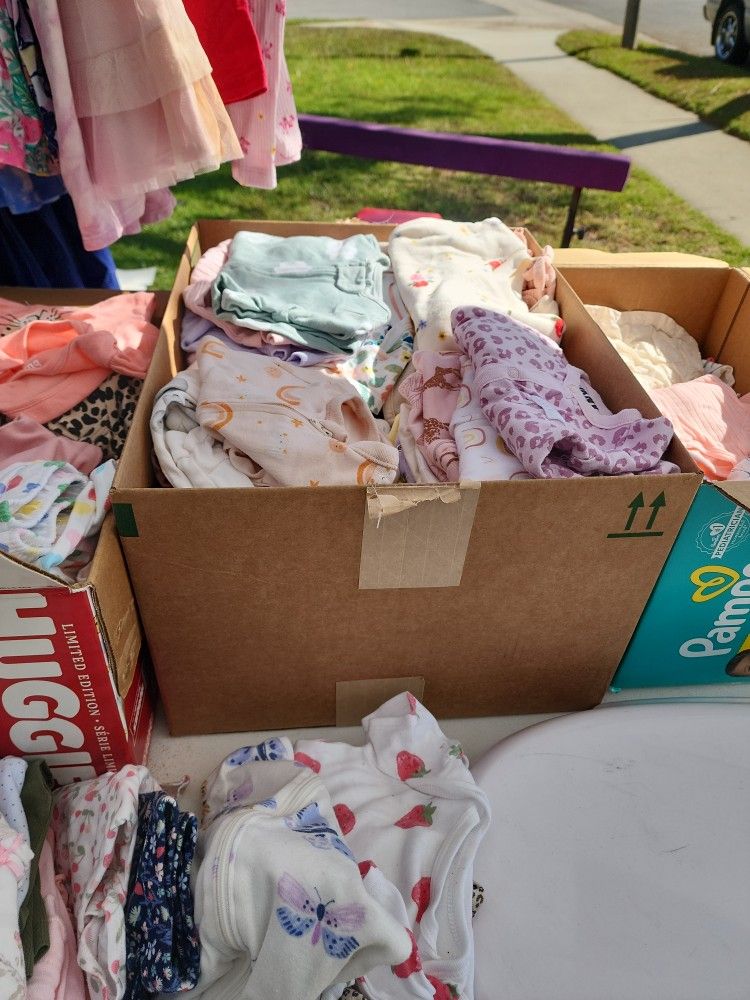 Baby Girl Clothes 0-3m