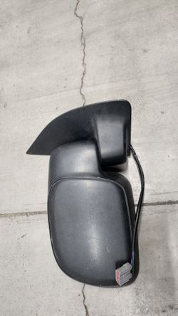 Passenger Side Black Power Mirror for 1(contact info removed) Ford F-250 350-550 Super Duty