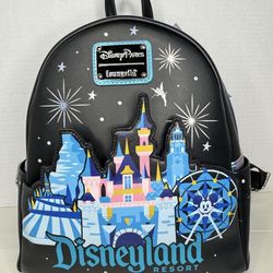Disneyland Icons Loungefly Mini Backpack