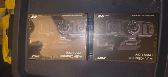 AZDOME Multi-Channel Dash Cam – Lot of 2