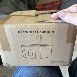 Water Fountain For Pets