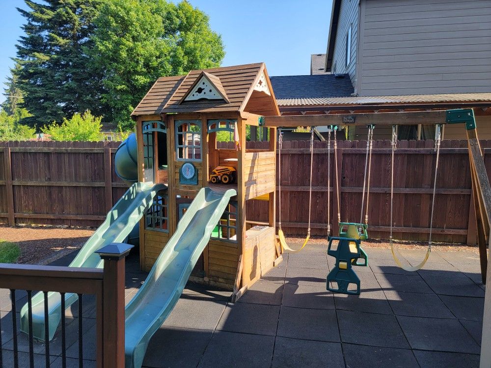 Wooden Swing Set / Playset