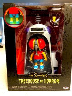 *RARE* JAKKS PACIFIC The Simpsons Treehouse of Horror "Fly Boy Bart" Premium Action Figure