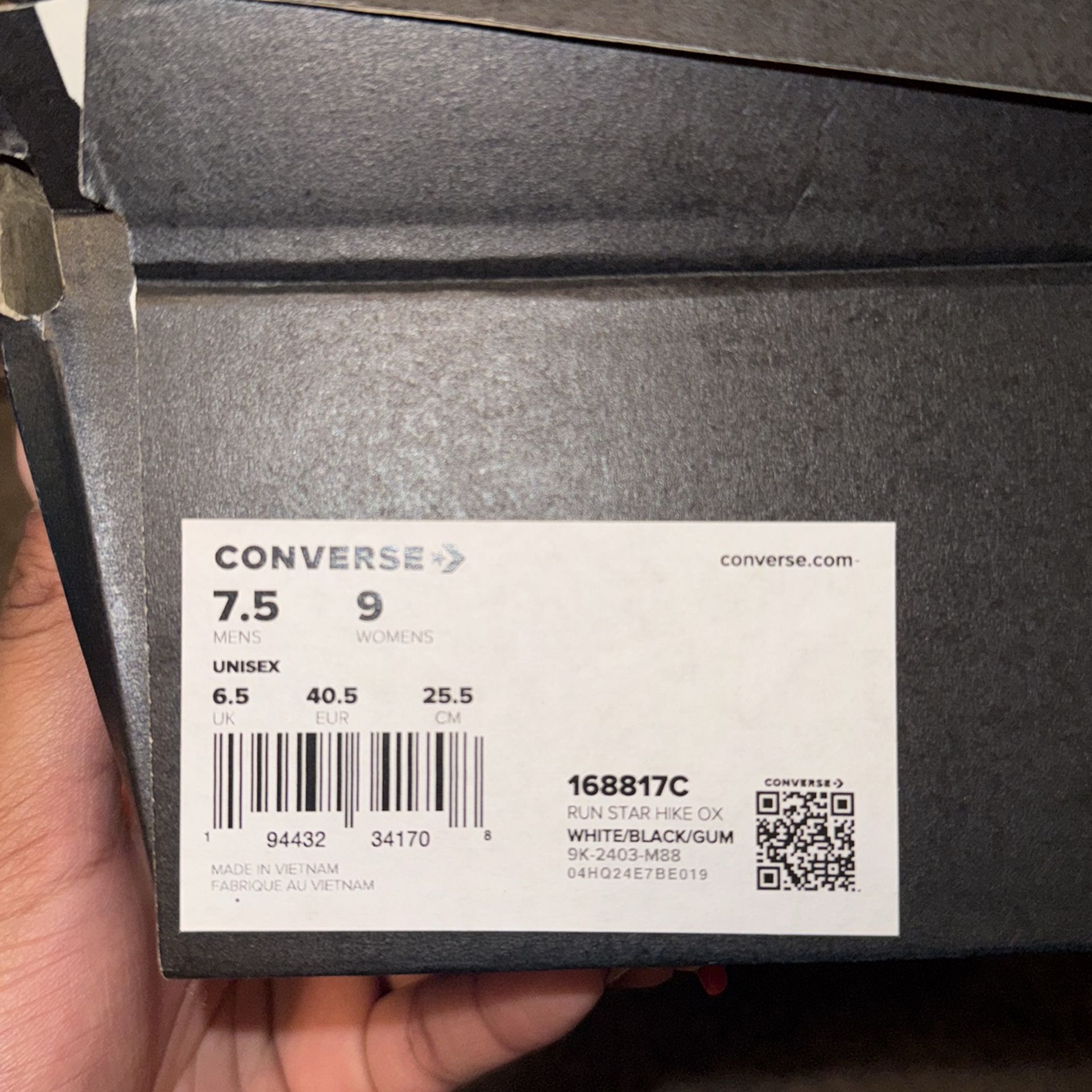 Run Star Hike Canvas Platform Converse