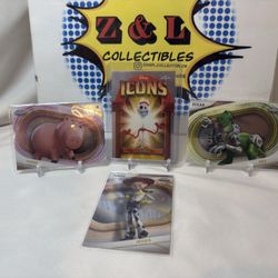 2025 Disney Topps Chrome set of 4 Toy Story