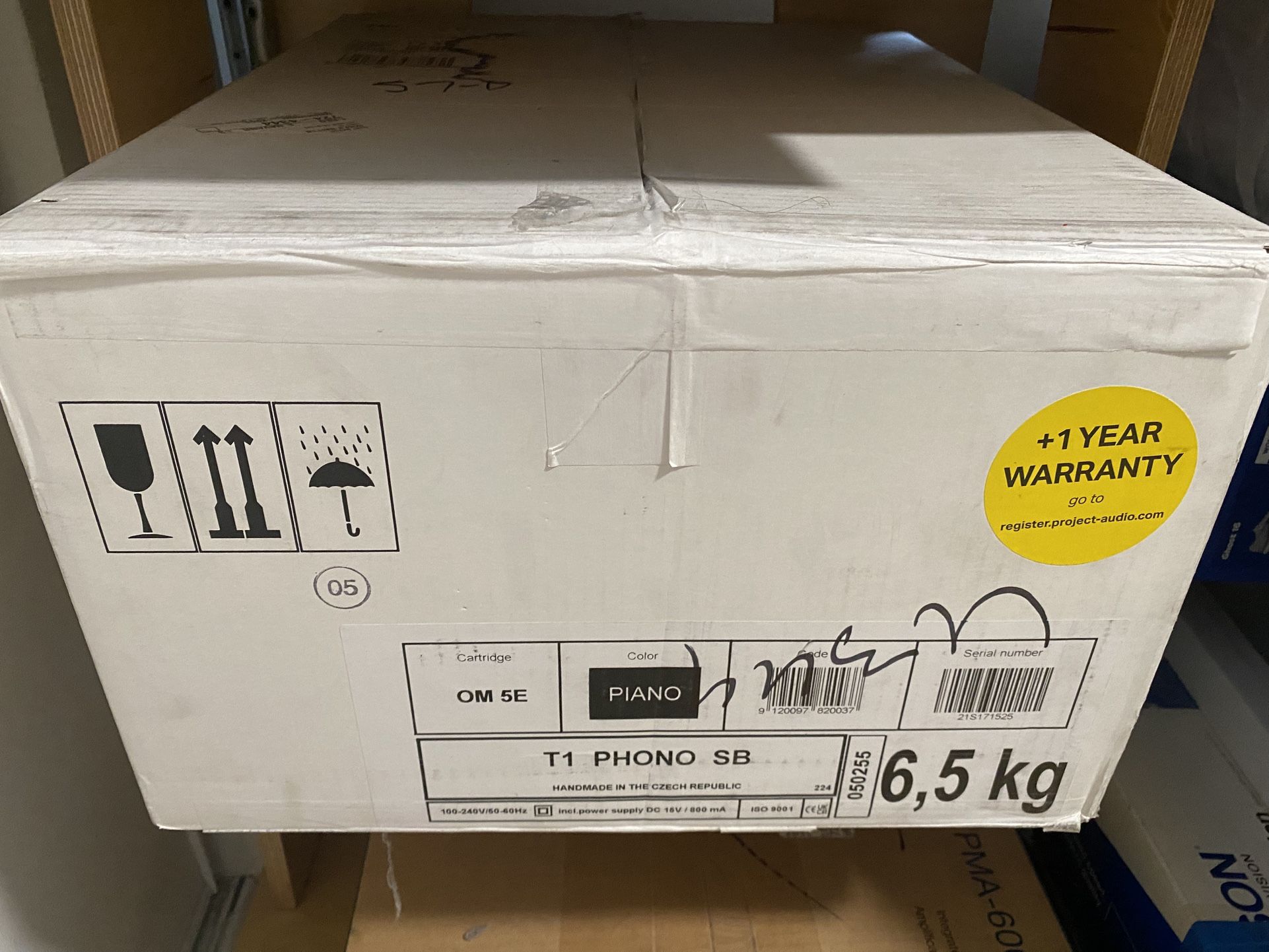 T1 SB PHONO TURNTABLE W/ SB PHONO PREAMP - BRAND NEW IN SEALED BOX!!!