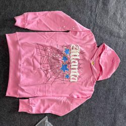 Spider 555 Hoodie “Atlanta” Pink