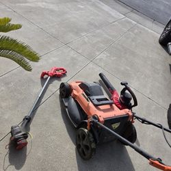 Lawn Mower With Edger And Blower 