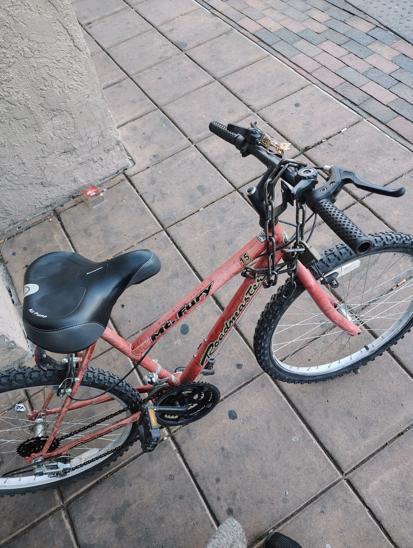 Red bike