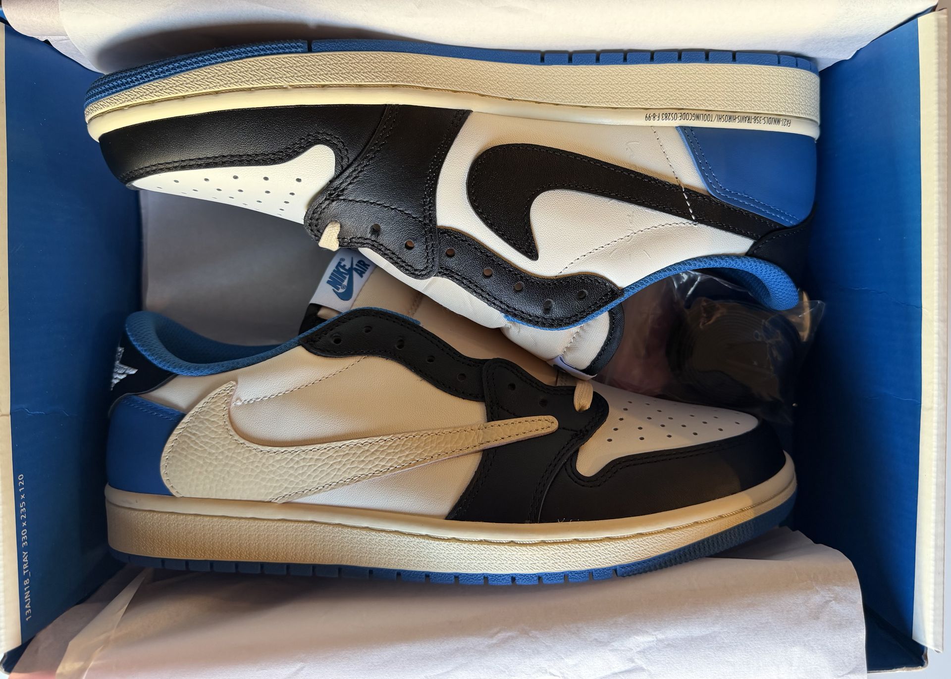 Travis Scott Jordan Fragment - Size 10 & 10.5
