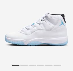 jordan 11 legend blue size12 1/2