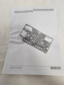 Bosch D8125 Popex Zone Expansion Module New Open Box for Sale in