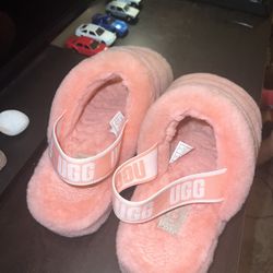 Coral Ugg Slides 