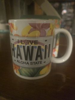 I Love Hawaii Aloha State Mug