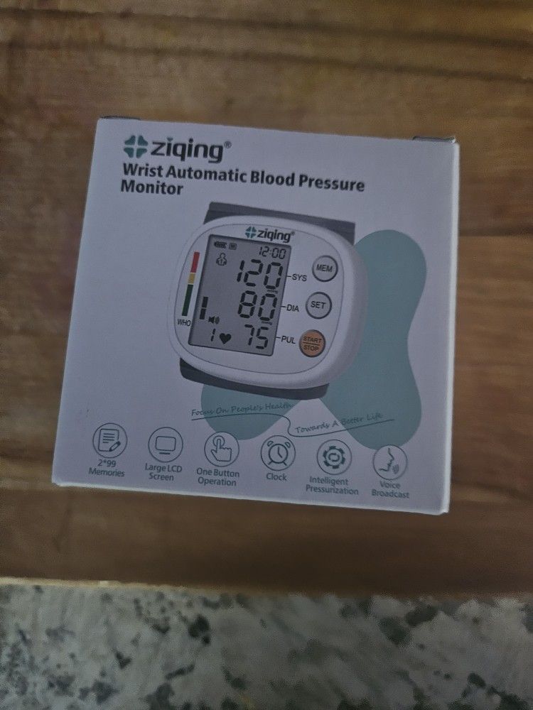 Wrist Blood Pressure Monitor