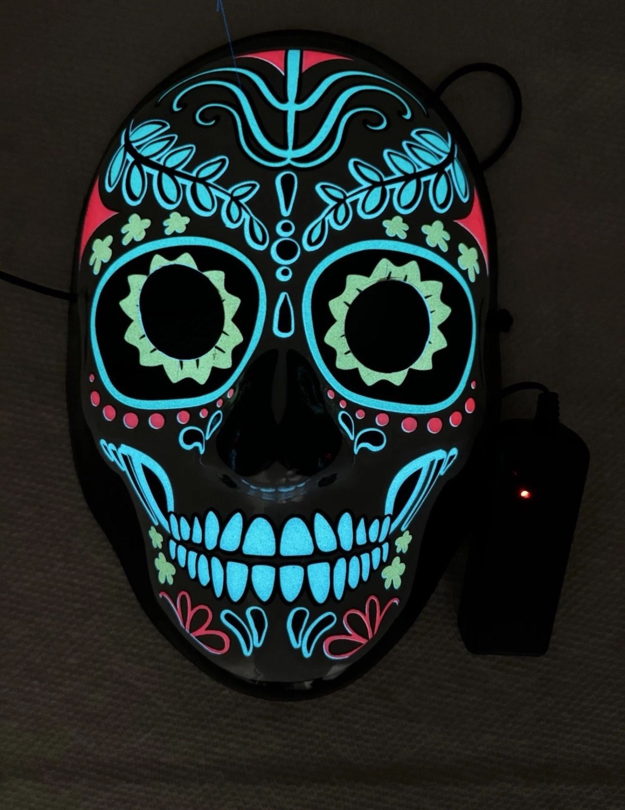 Mask Of Death Halloween Mask We With Lights.