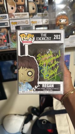 Funko Pop The Exorcist Regan #203 Signed