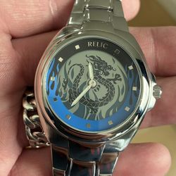 Relic  Watch vintage Dragon fire 🔥