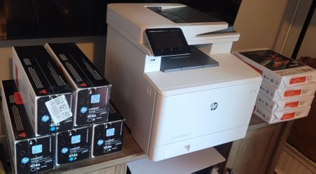 Hp Color Laser Jet Pro MFP M479fdw Printer and Inc Combo