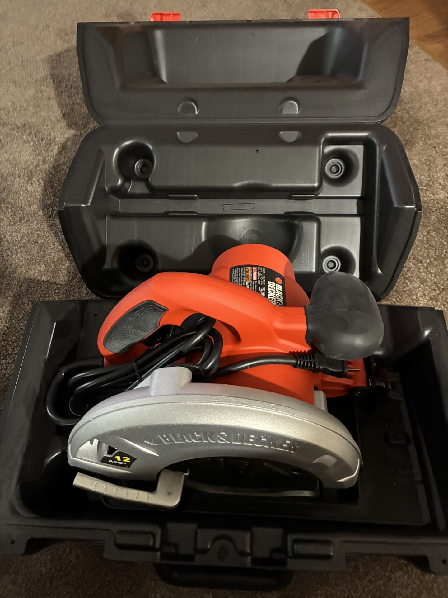 Black And Decker 71/4 Inch Circular Saw